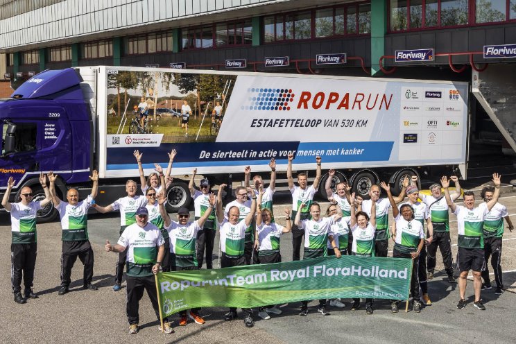 Roparunteam RFH haalt €75.000,97 op Roparunteam RFH haalt €75.000,97 op