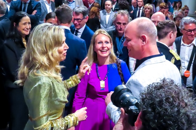 Máxima benadrukt belang sierteelt voor Nederland Máxima benadrukt belang sierteelt voor Nederland