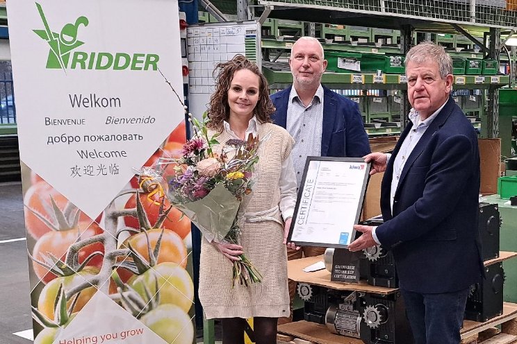 HortiQ-certificaat Ridder HortiQ-certificaat Ridder